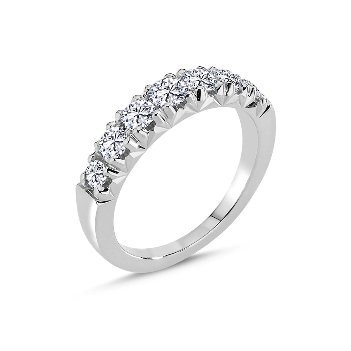 Nuran - Shimmer ring 14 kt. hvidguld med diamanter 1,00 ct. i alt