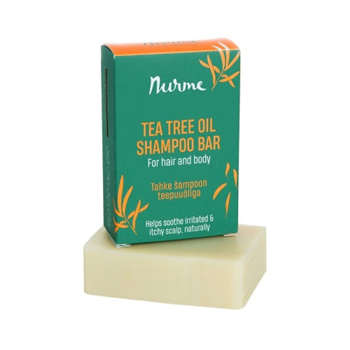 Nurme - Shampoobar med Tea Tree, 100 g.