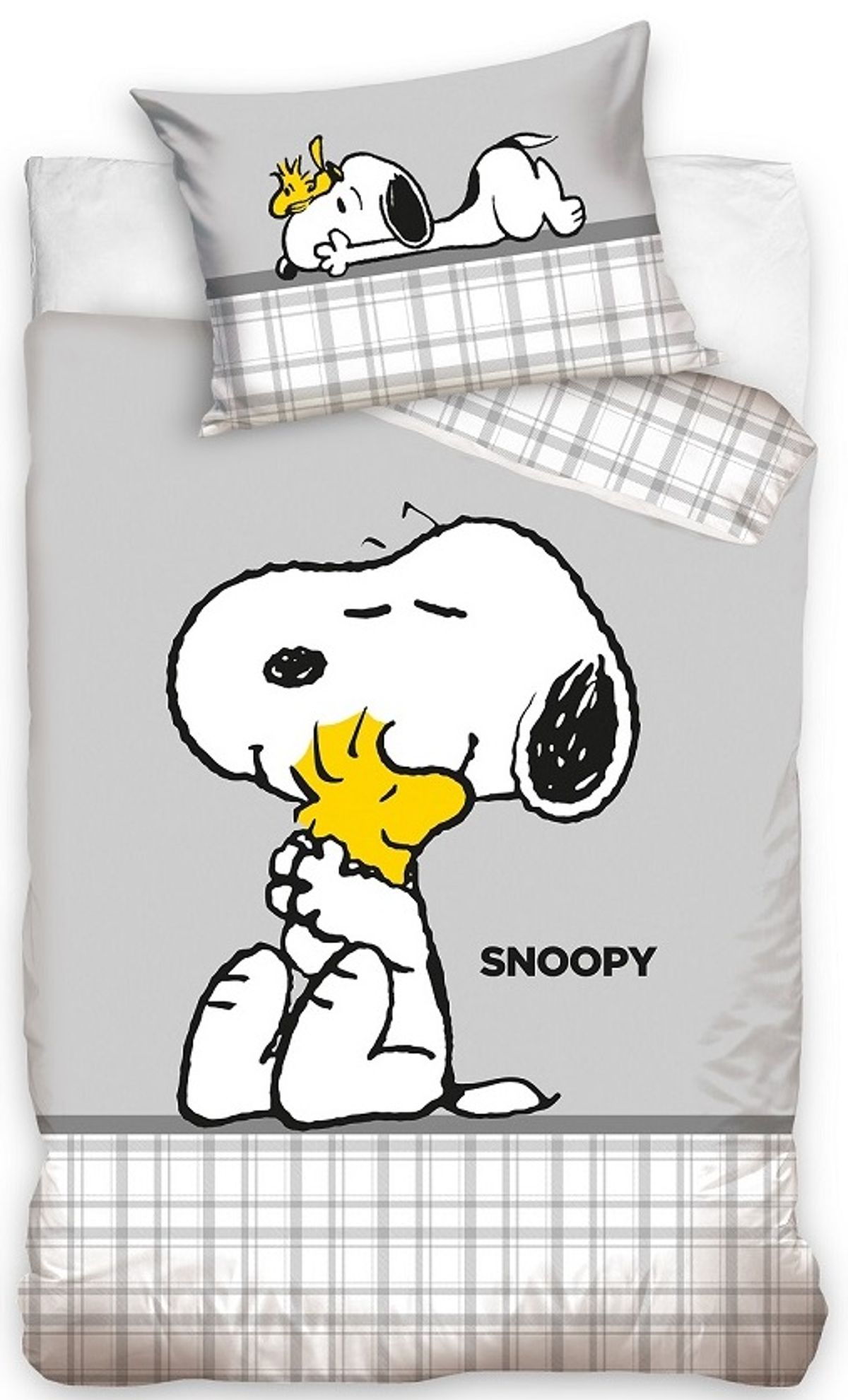 Nuser / Snoopy Junior Sengetøj 100x135 cm - 100 procent bomuld