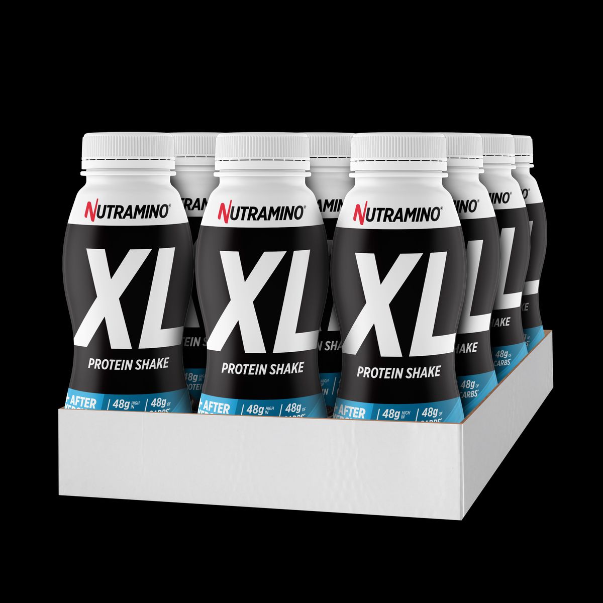 Nutramino XL Protein Shake - Cookies & Cream (12x 475ml)