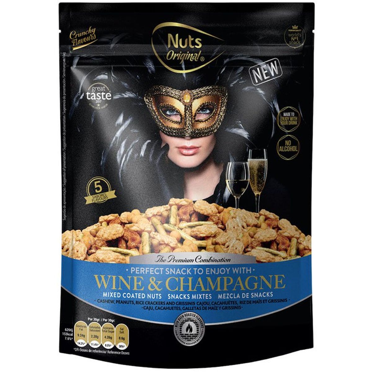 Nuts Original Wine & Champagne Mix 120g