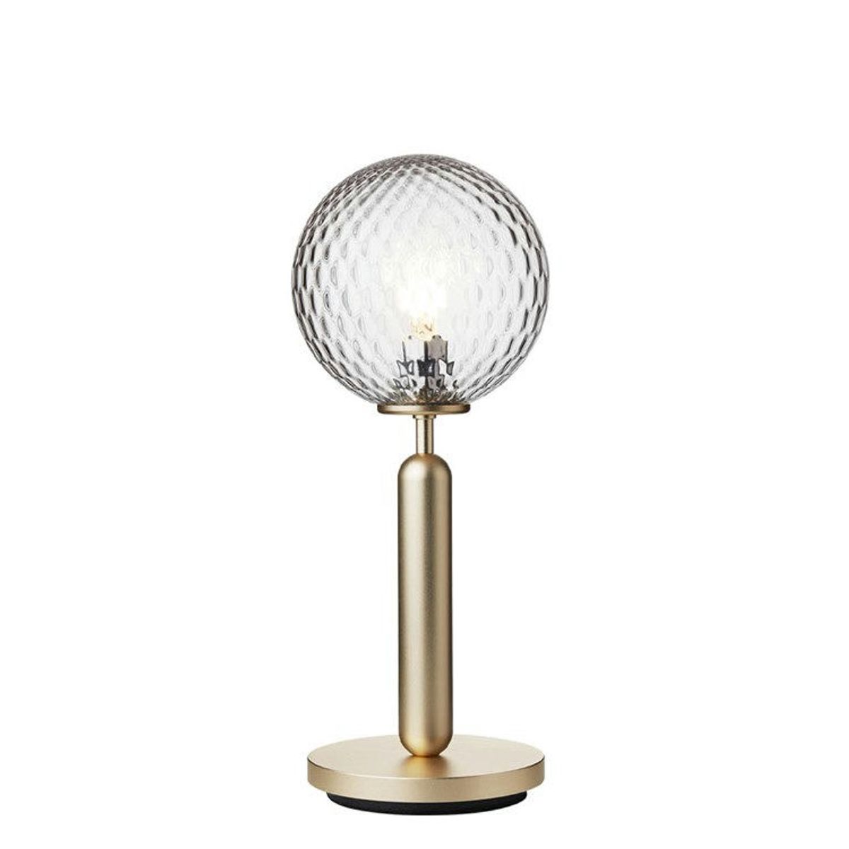 Nuura Miira Bordlampe Brass/Optic Clear