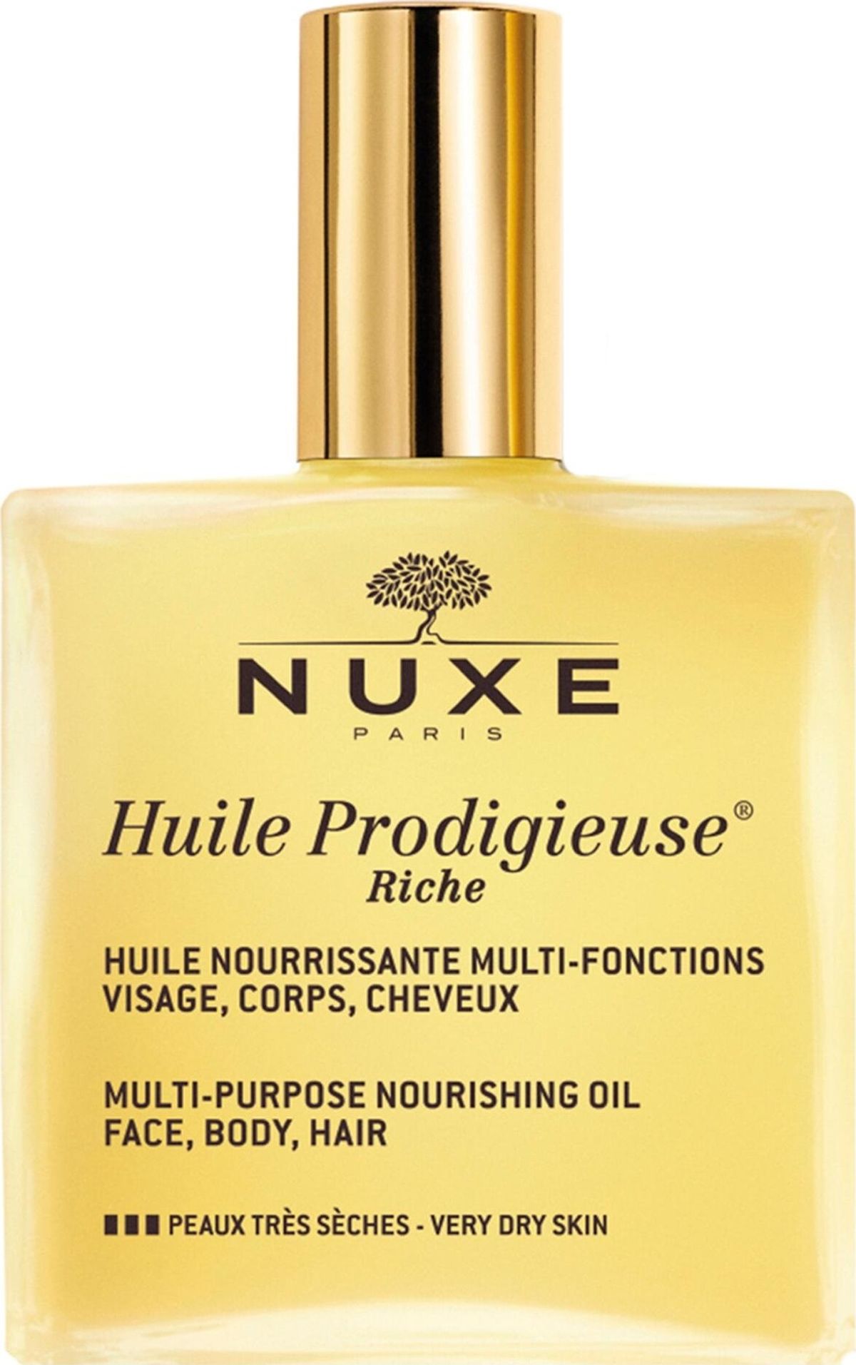 Nuxe Huile Prodigieuse Riche Oil Til Krop Og Ansigt - 100 Ml