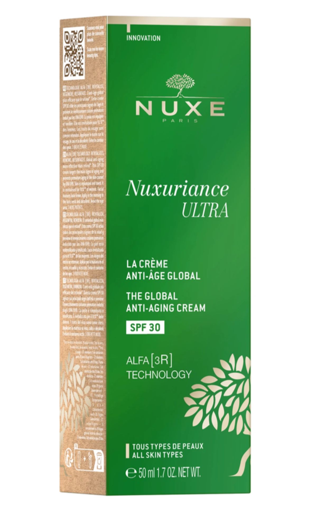 Nuxe Nuxuriance Ultra The Global Anti-Aging Cream SPF30, 50ml.