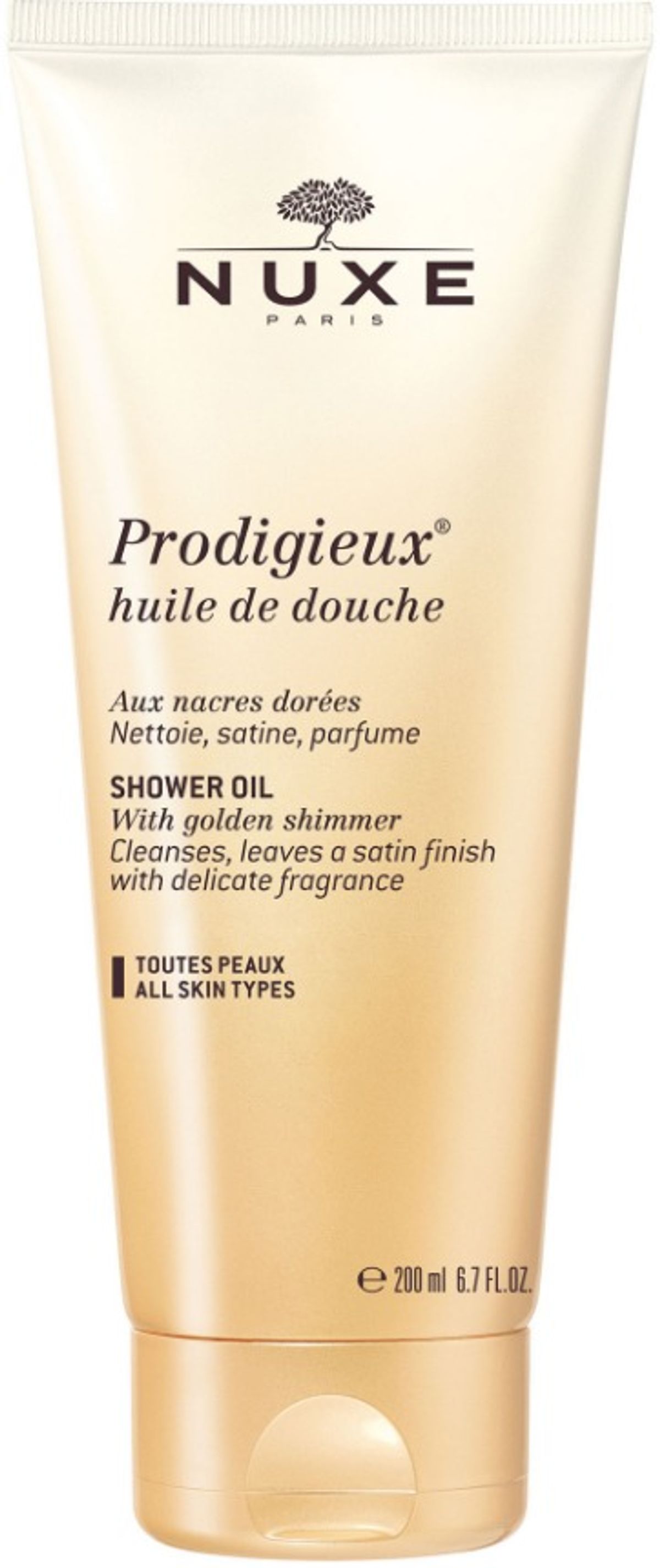 Nuxe Prodigieux Precious Scented Shower Oil 200 ml