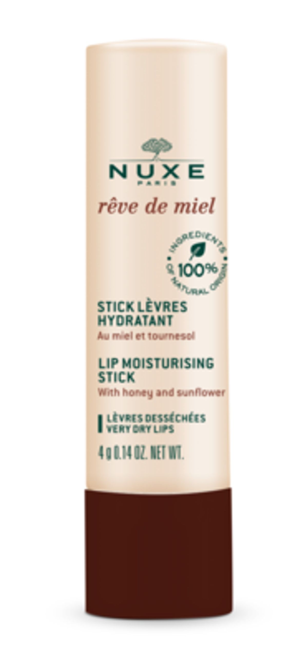 Nuxe Reve De Miel Lip Moisturizing Stick, 4g.