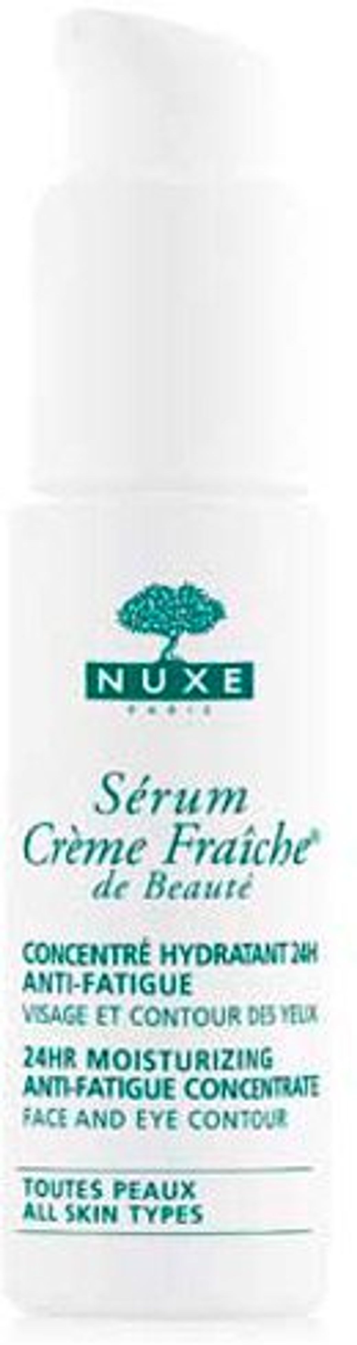 Nuxe Serum Creme Fraiche 24 HR Soothing And Moisturizing Concentrate 30 ml.