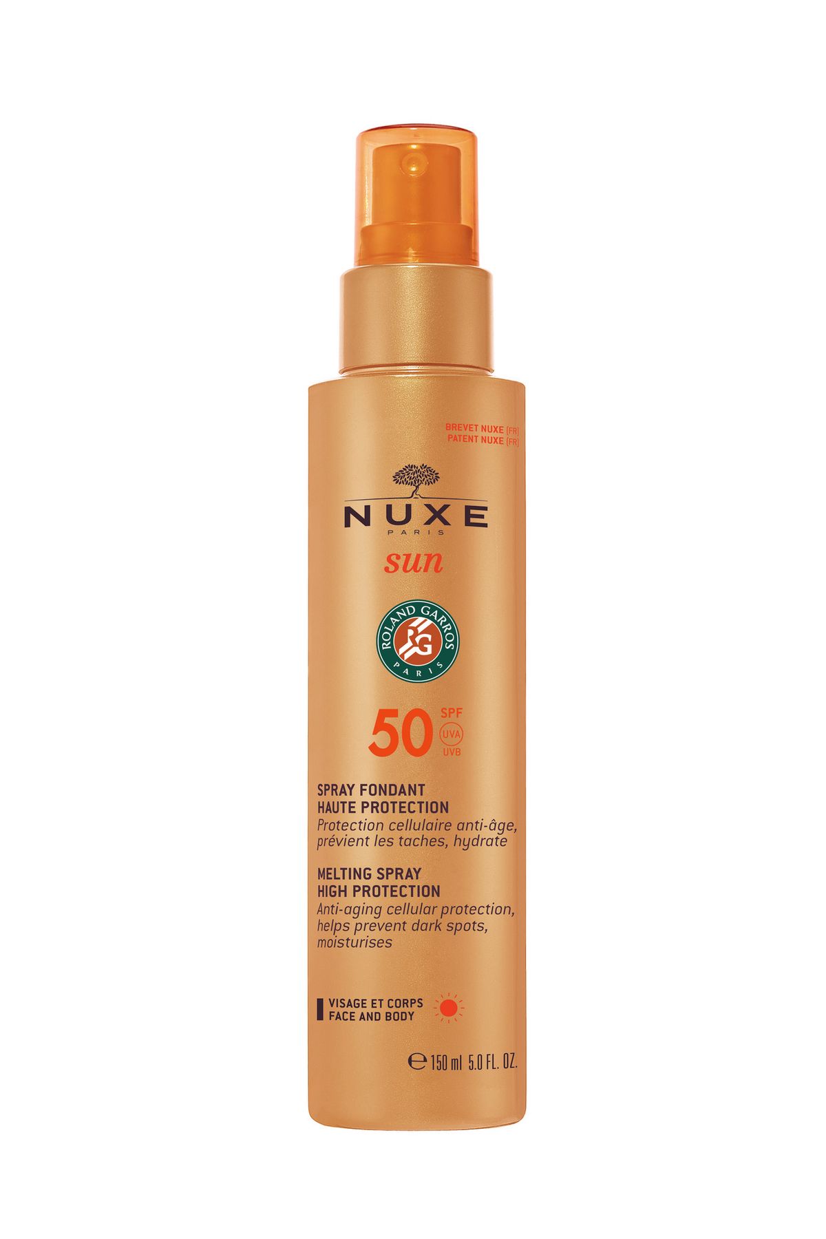 Nuxe Sun Melting Spray SPF50, 150ml.