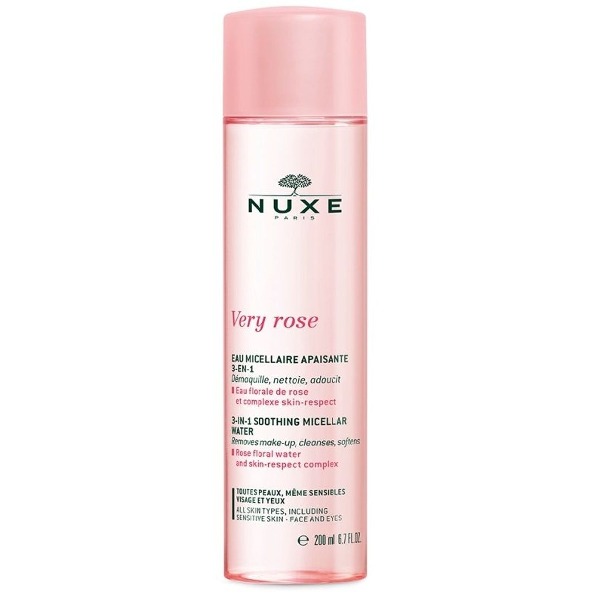 Nuxe Very Rose 3-In-1 Soothing Micellar Water 200 ml