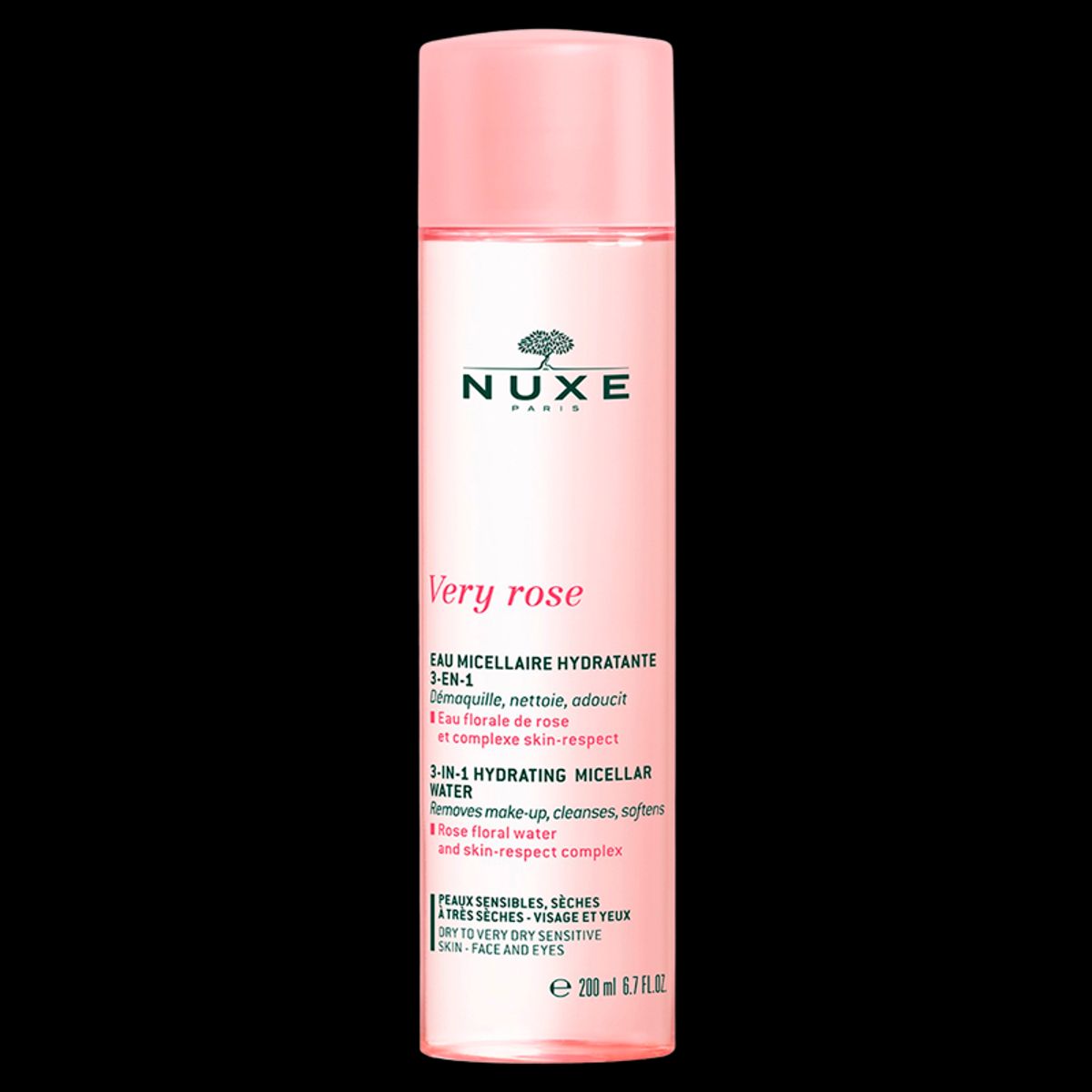 Nuxe Very Rose Cleasing Water Sensitive Skin 200 ml.