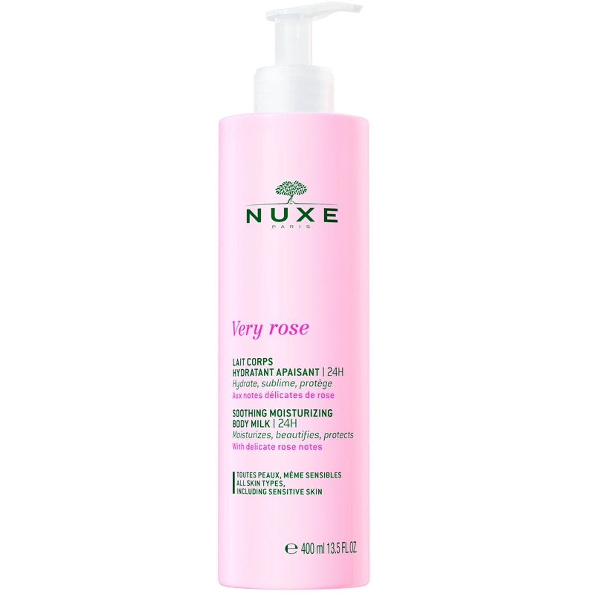 NUXE Very Rose Soothing Moisturizing Body Milk 400 ml