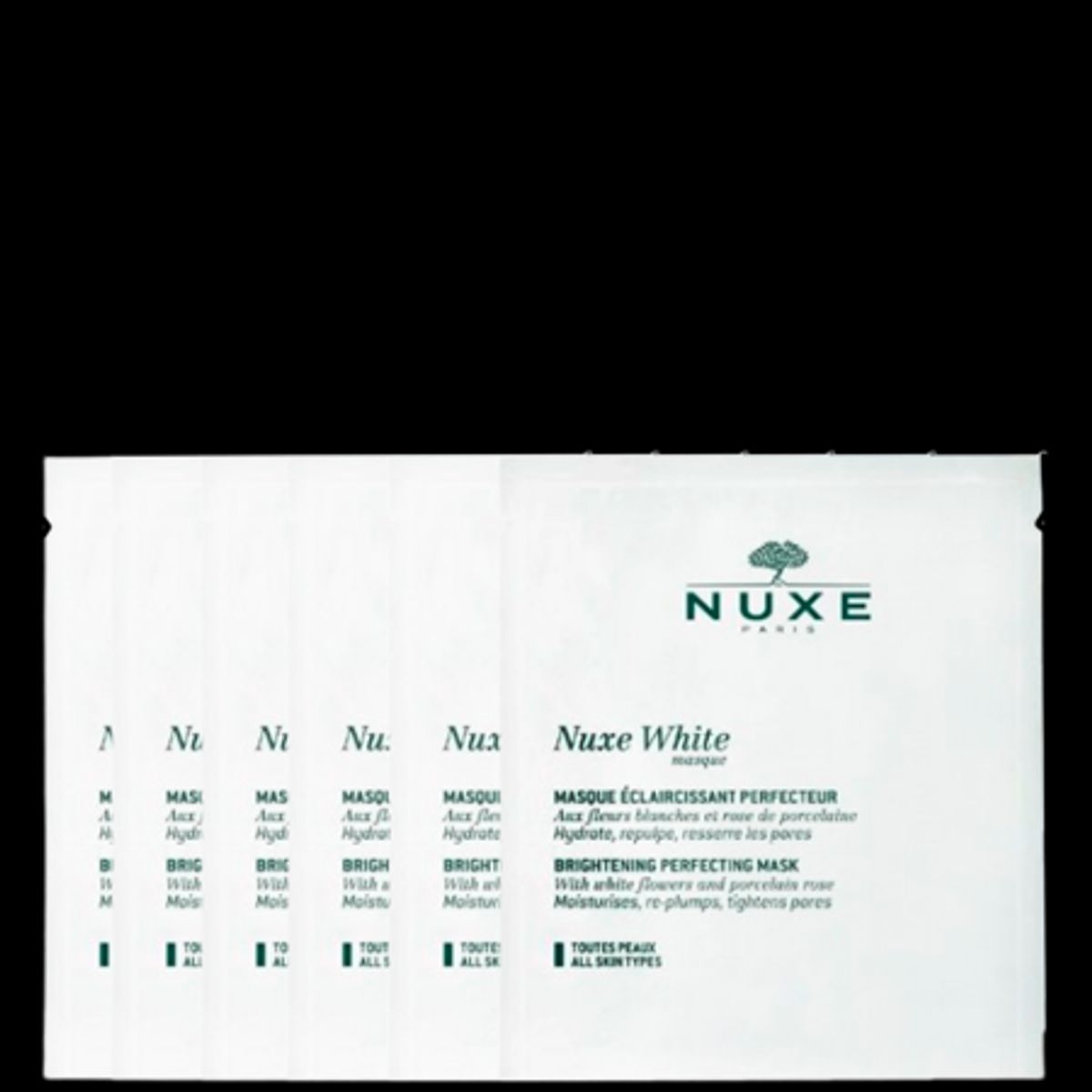 Nuxe White Brightening Perfecting Ansigtsmaske - 6 stk