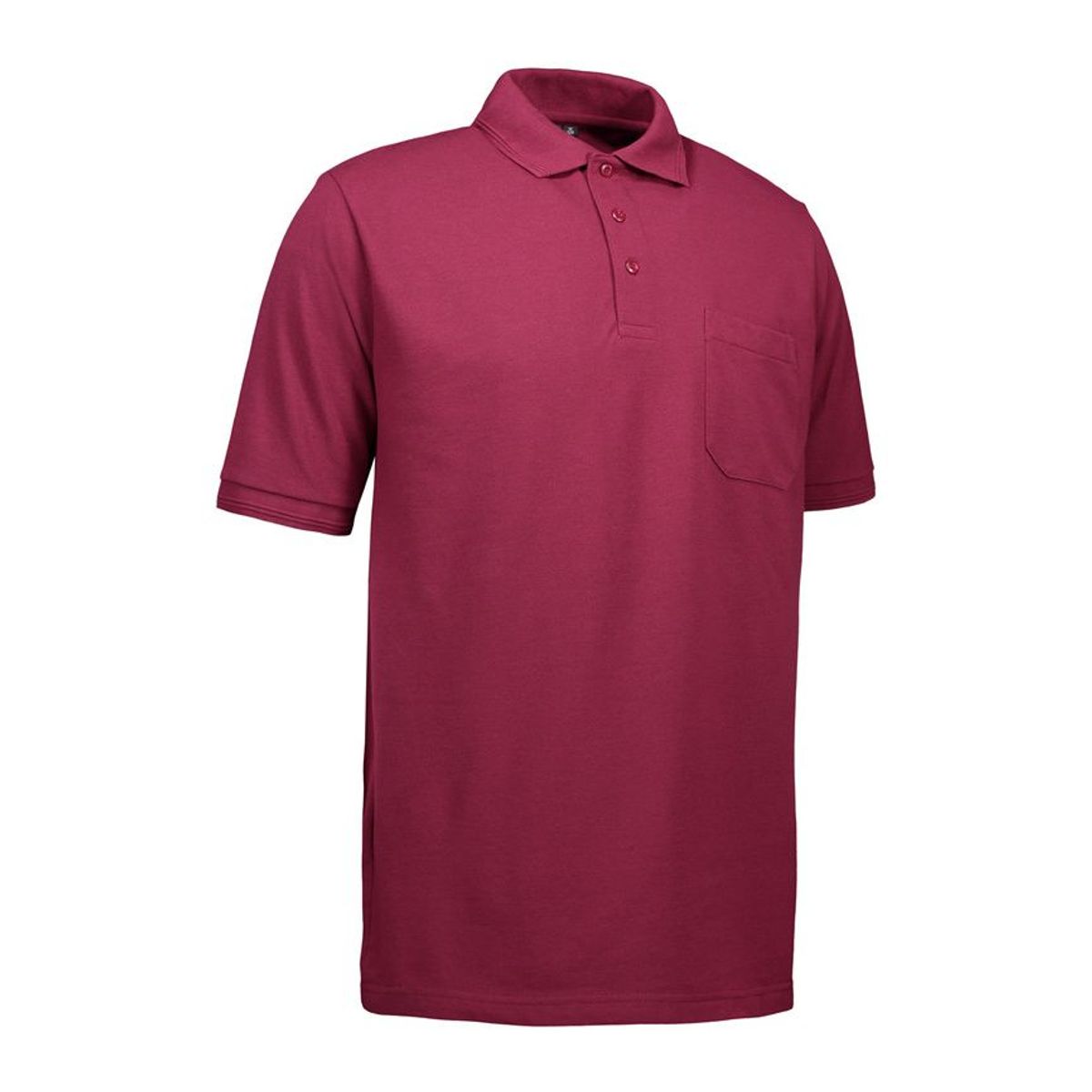 Nybo Bordeaux Herre Prowear Poloshirt, Slidstærk, Brystlomme - 6XL