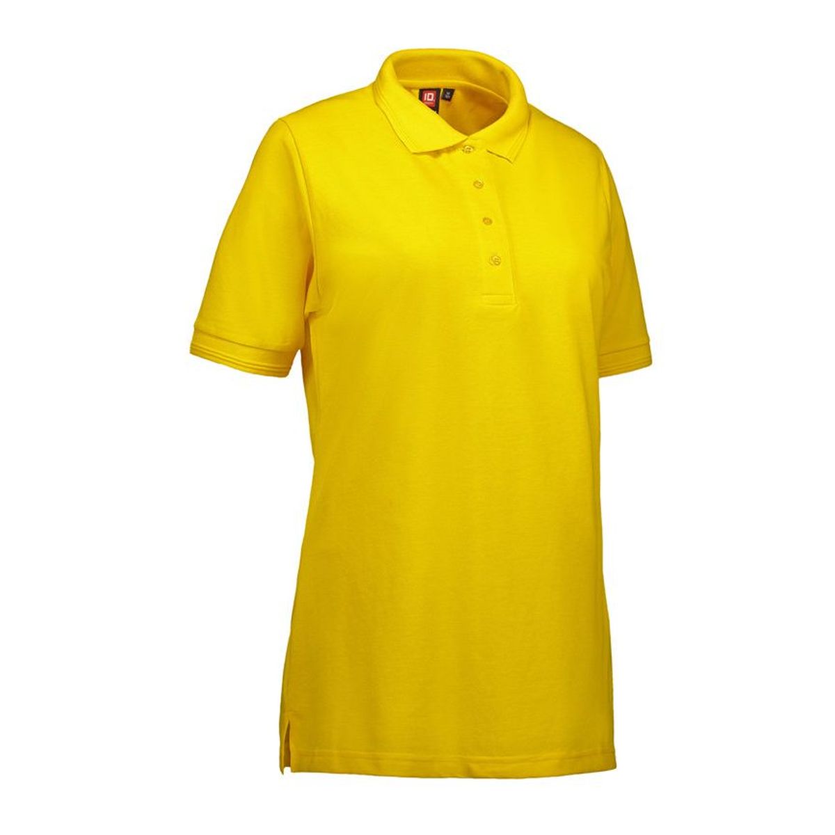 Nybo Gul Dame Prowear Poloshirt, Slidstærk, Forkrympet - 2XL