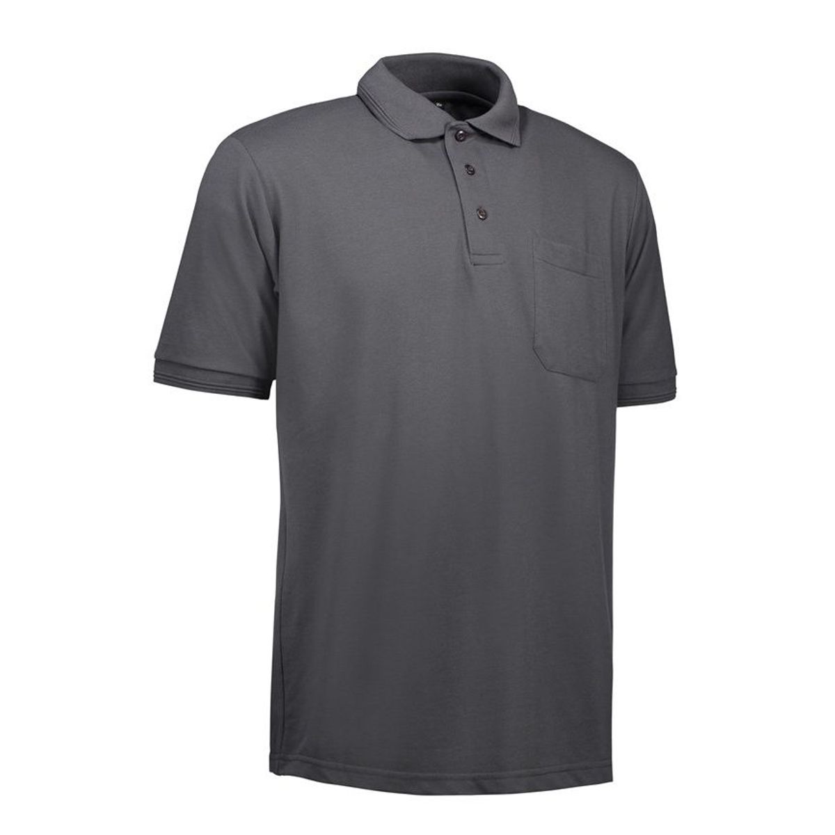 Nybo Koksgrå Herre Prowear Poloshirt, Slidstærk, Brystlomme - 2XL