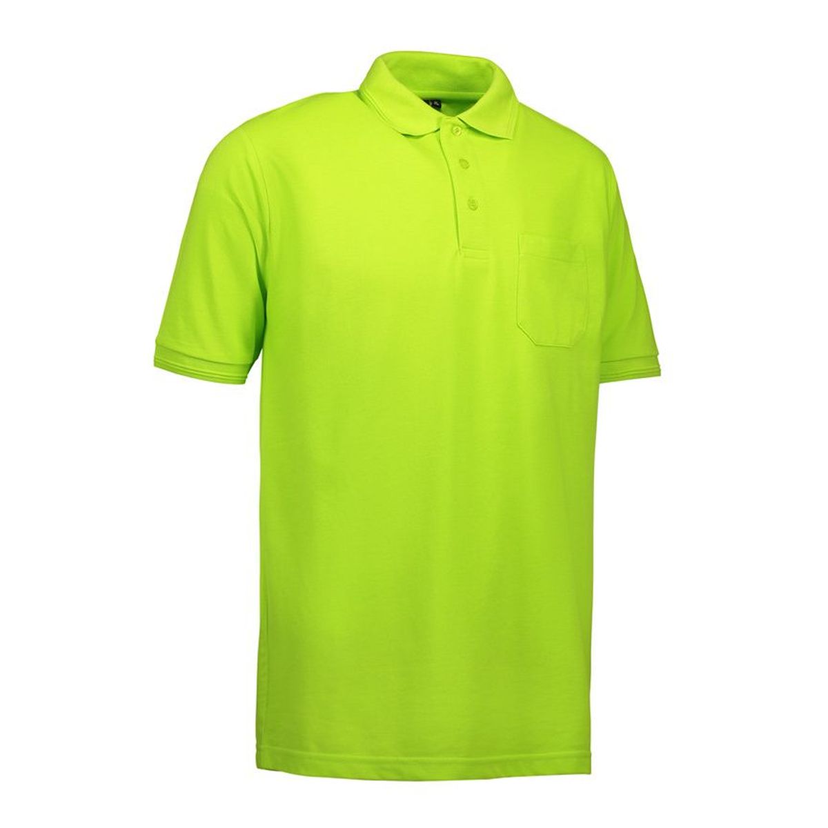 Nybo Lime Herre Prowear Poloshirt, Slidstærk, Brystlomme - 3XL