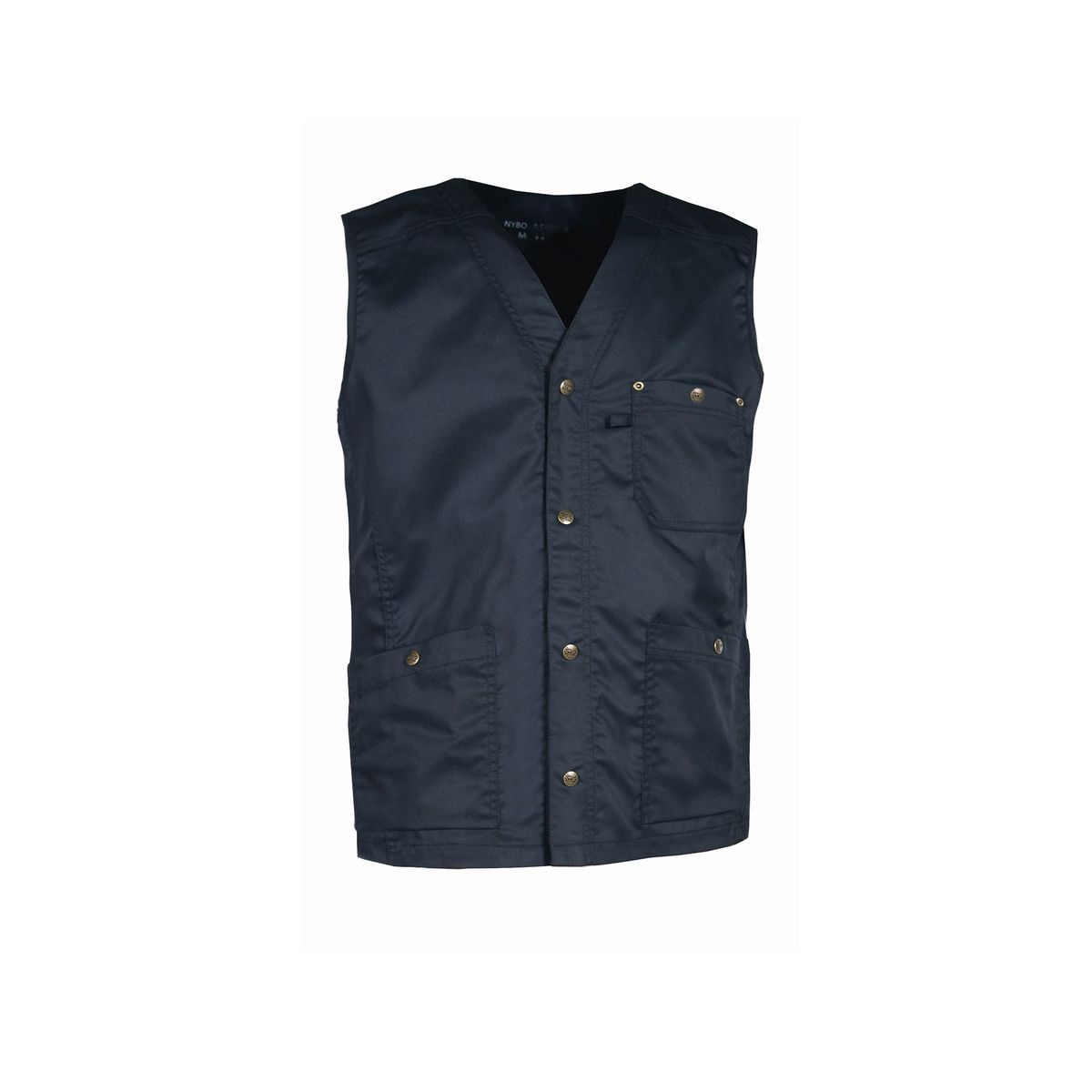 Nybo Navy Unisex Super Cool Vest, Kort, Justerbar, Slidstærk - 2XL