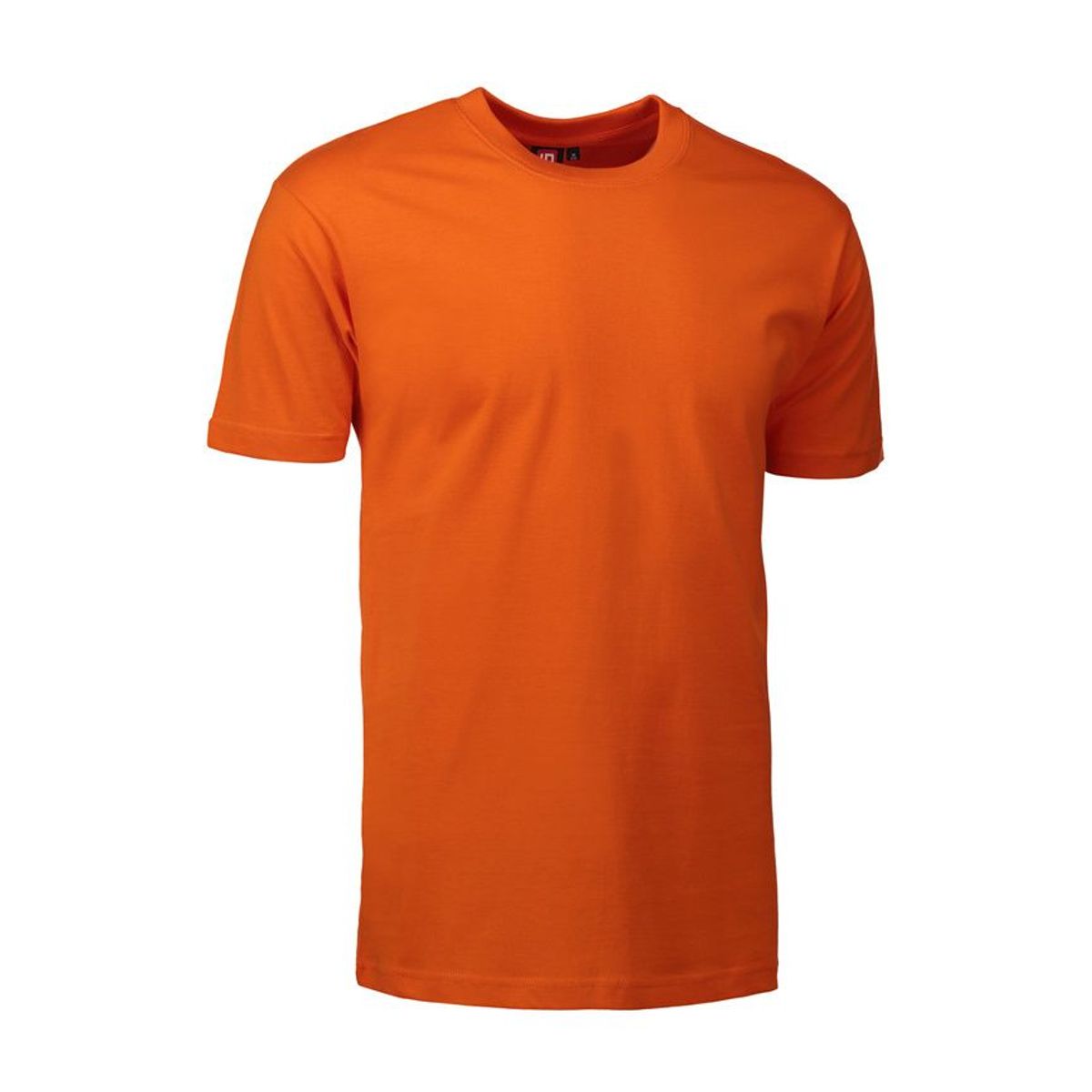 Nybo Orange Herre Basic T-Shirt, Klassisk Model, Slidstærk - XL