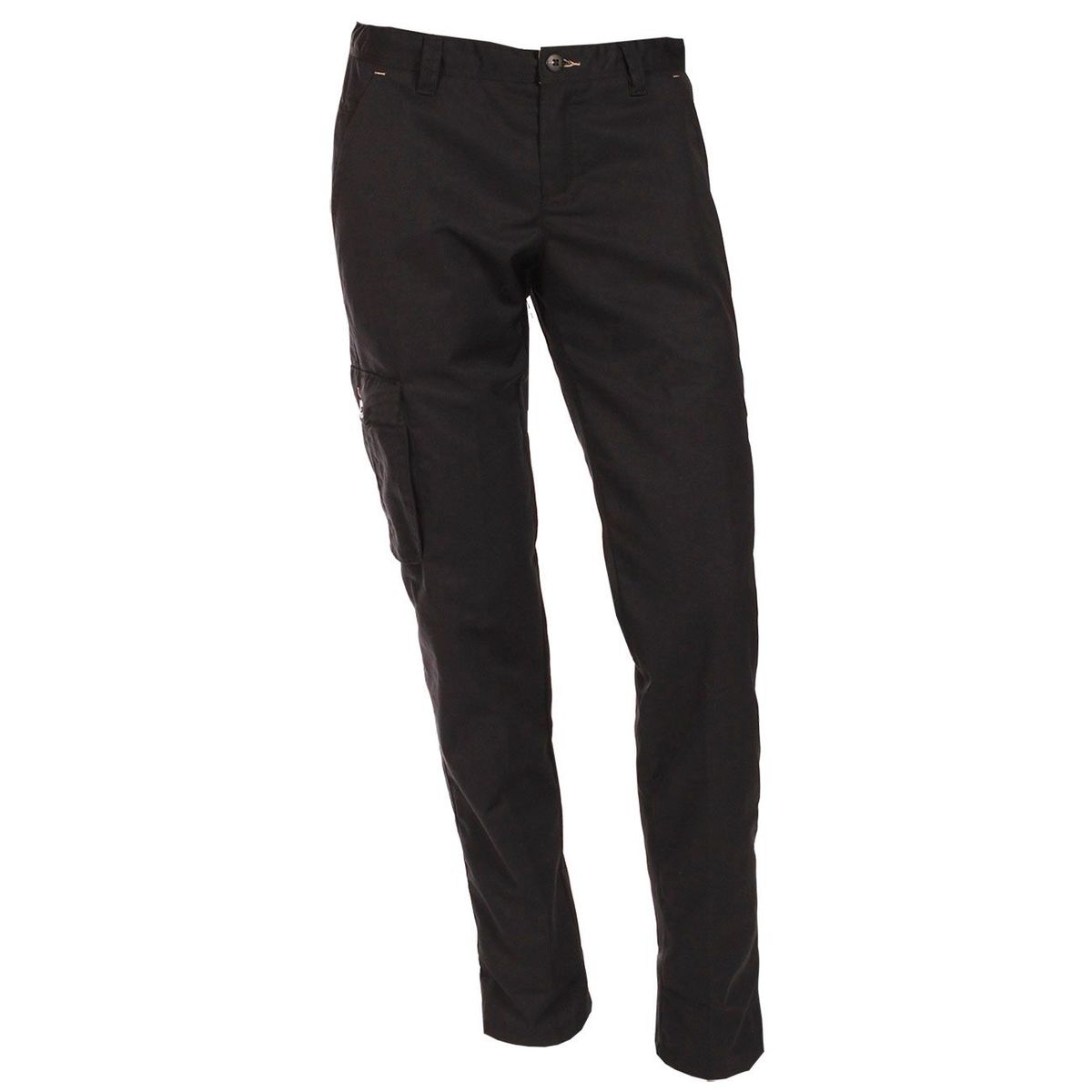 Nybo Sort Dame Perfect Fit Chinos, God Pasform, Regulerbar Talje, Slidstærk - 3XL/58