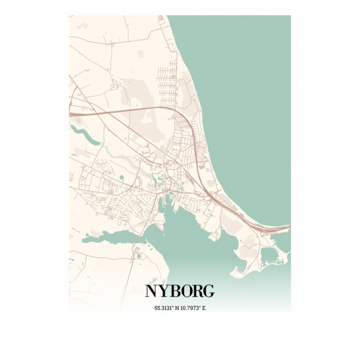 Nyborg 42x60 cm (A2)