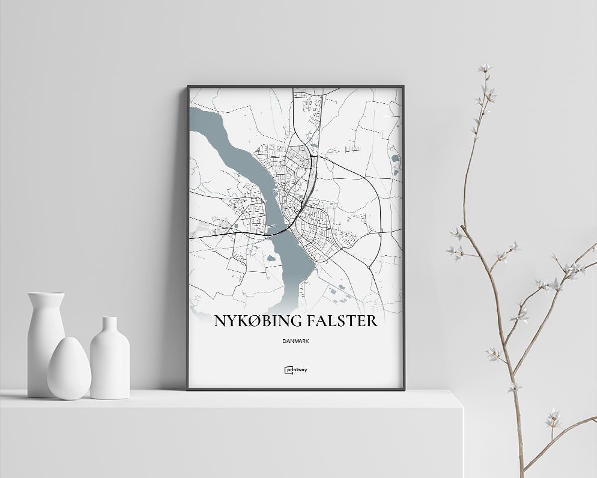 Nykøbing Falster Plakaten 50×70 cm (B2)