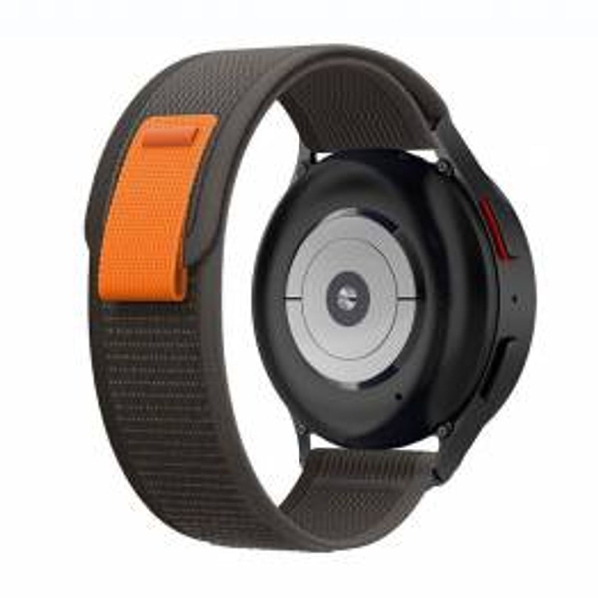 Nylon Loop rem til Garmin Forerunner 255S / Venu 2S - 18mm - Sort/Grå