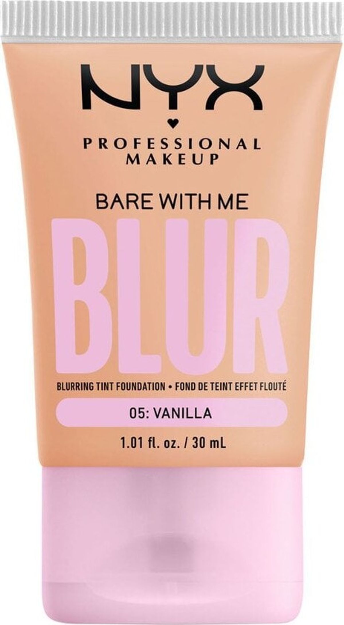 Nyx - Bare With Me Blur Skin Tint Foundation - 05 Vanilla