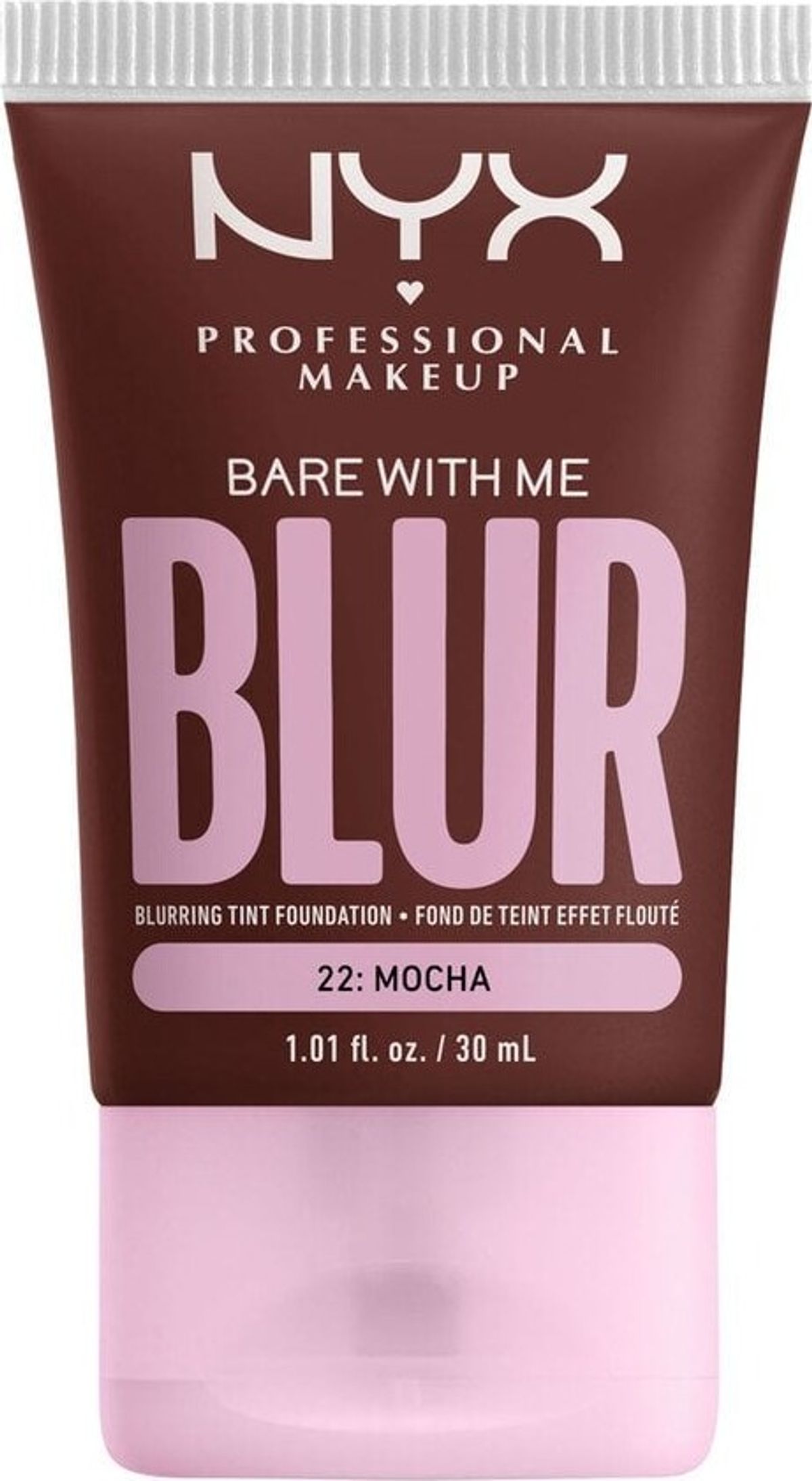 Nyx - Bare With Me Blur Skin Tint Foundation - 22 Mocha