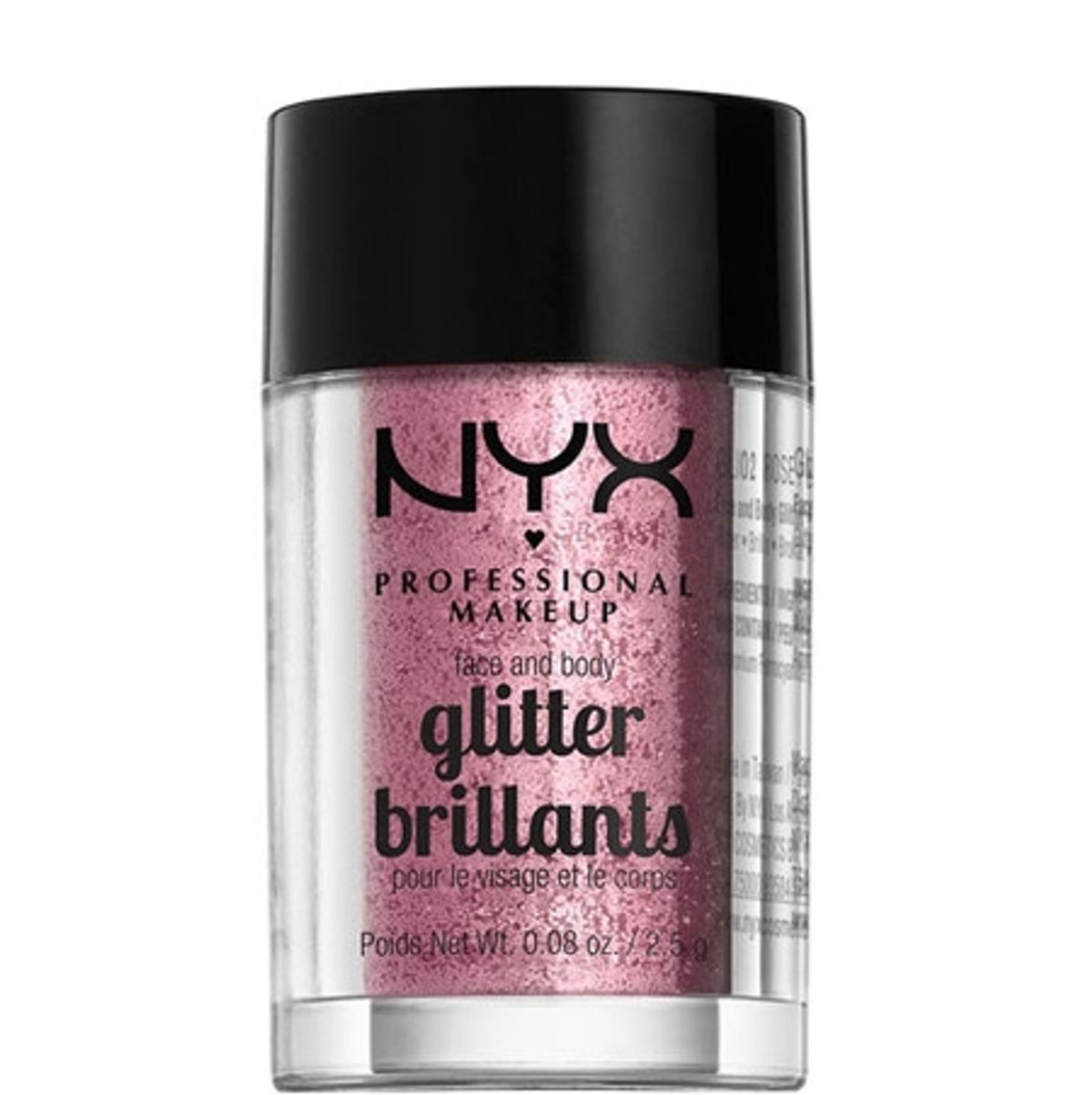 NYX Face & Body Glitter - Rose GLI02