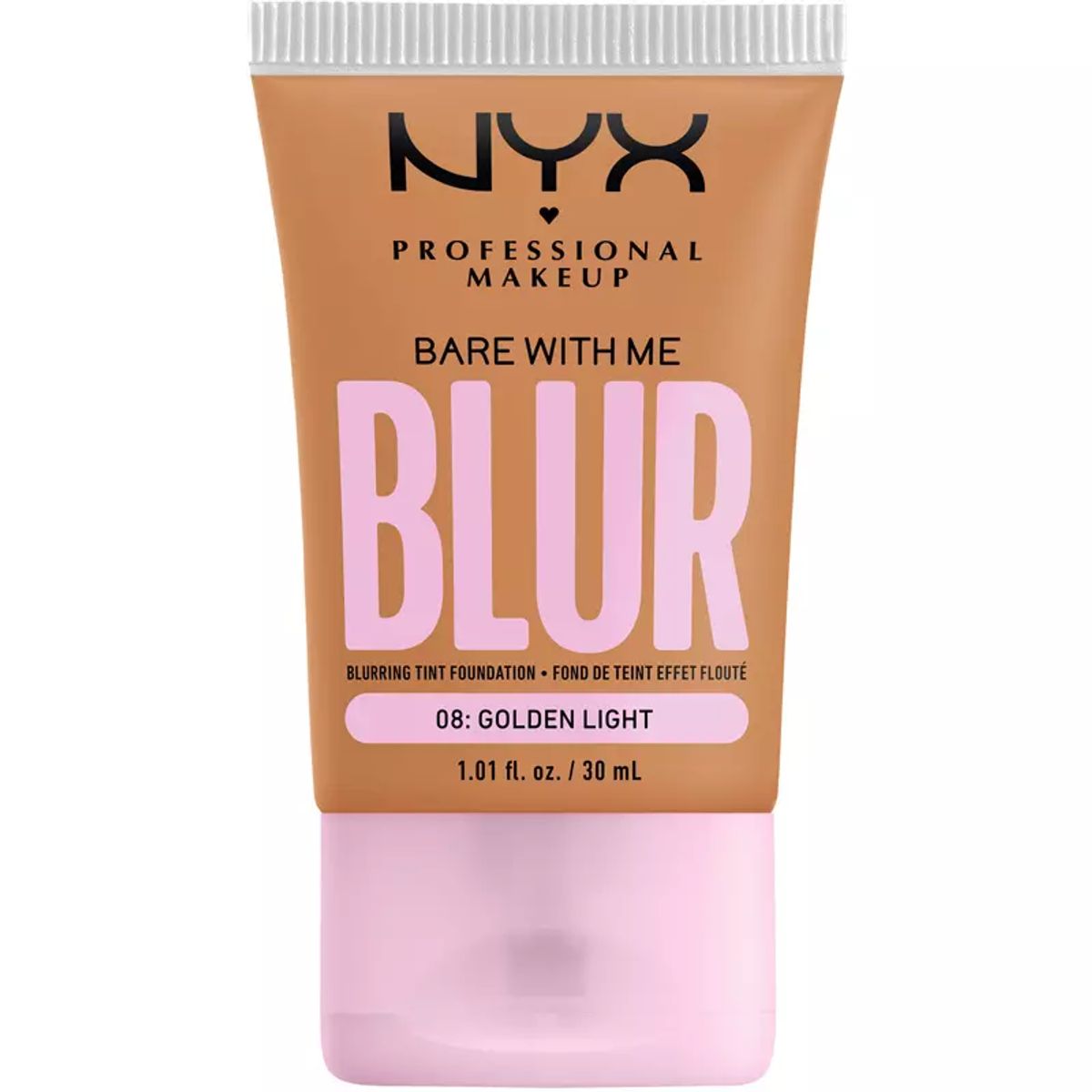 NYX Prof. Makeup Bare With Me Blur Tint Foundation 30 ml - 08 Golden Light