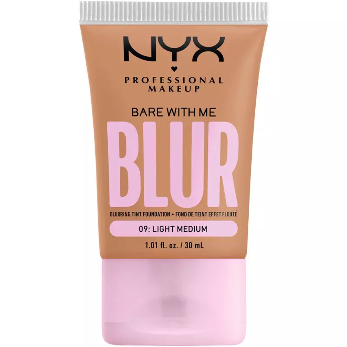 NYX Prof. Makeup Bare With Me Blur Tint Foundation 30 ml - 09 Light Medium