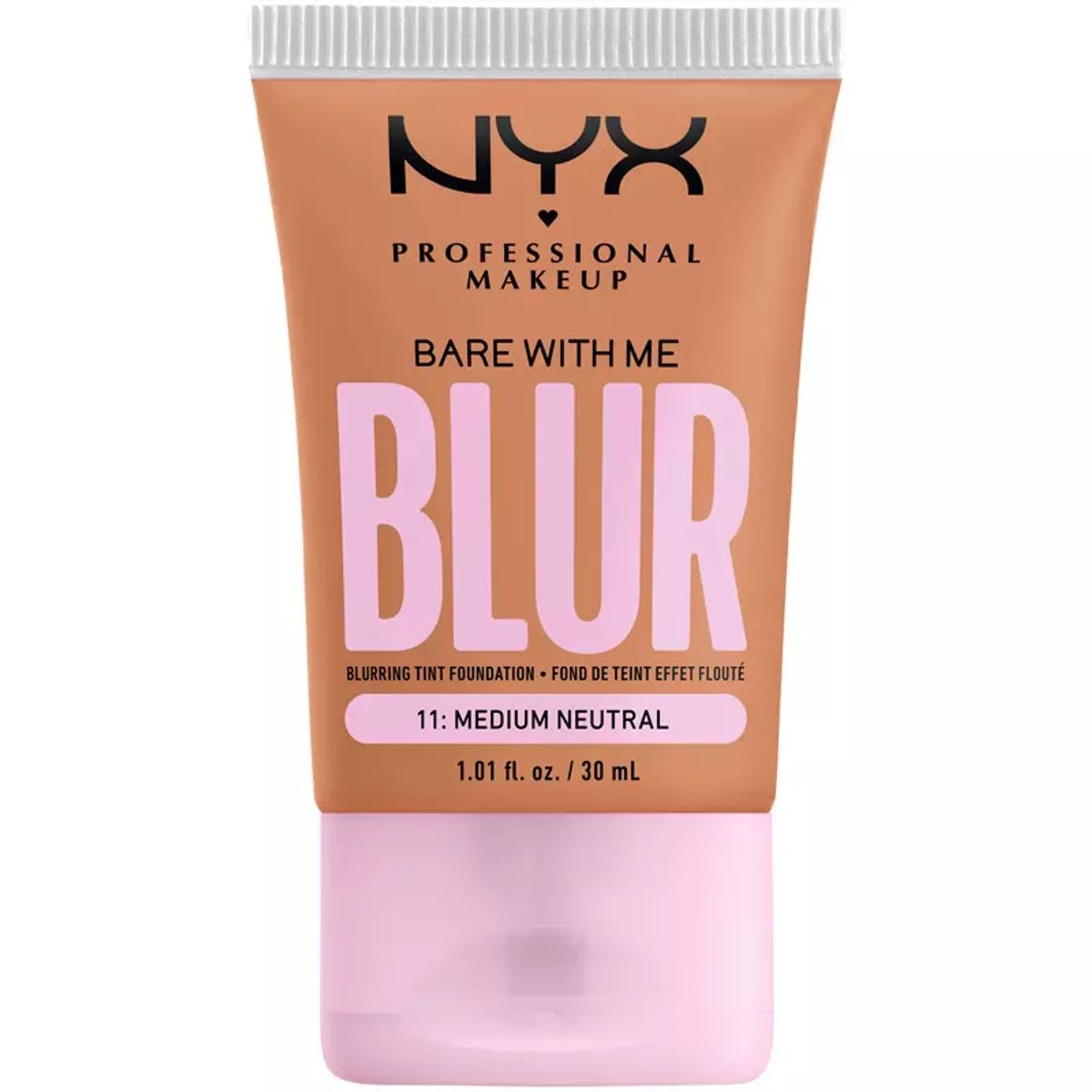 NYX Prof. Makeup Bare With Me Blur Tint Foundation 30 ml - 11 Medium Neutral