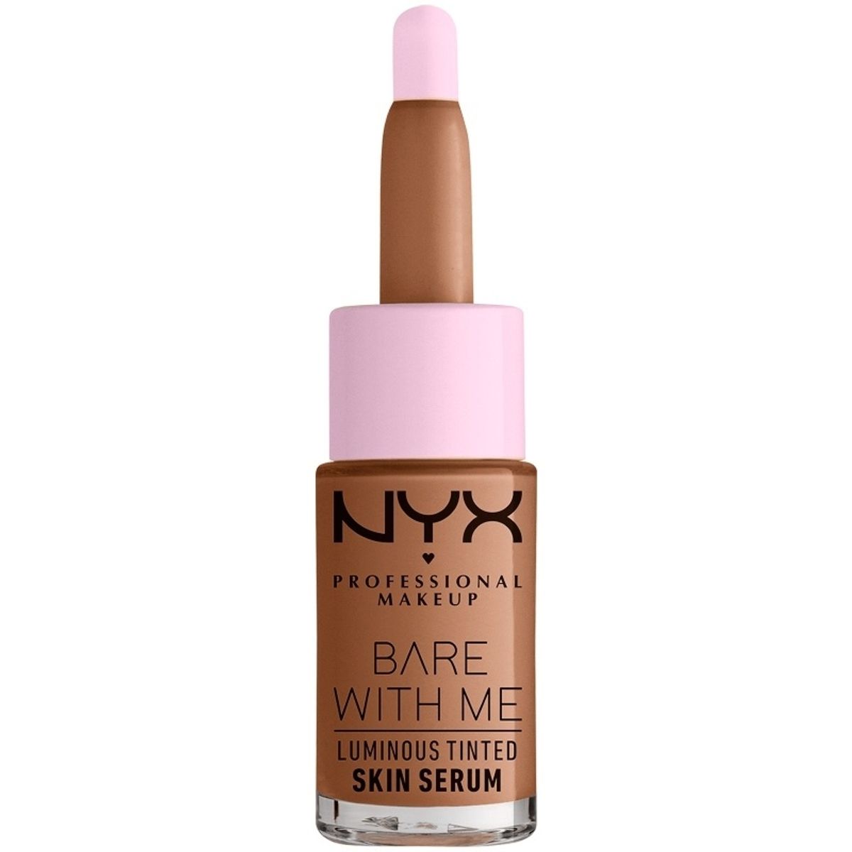 NYX Prof. Makeup Bare With Me Luminous Skin Serum 12,6 ml - Medium Deep