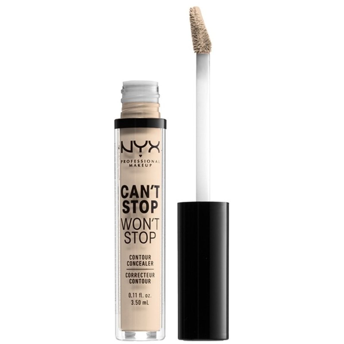 NYX Prof. Makeup Can't Stop Won't Stop Contour Concealer 3,5 ml - Fair