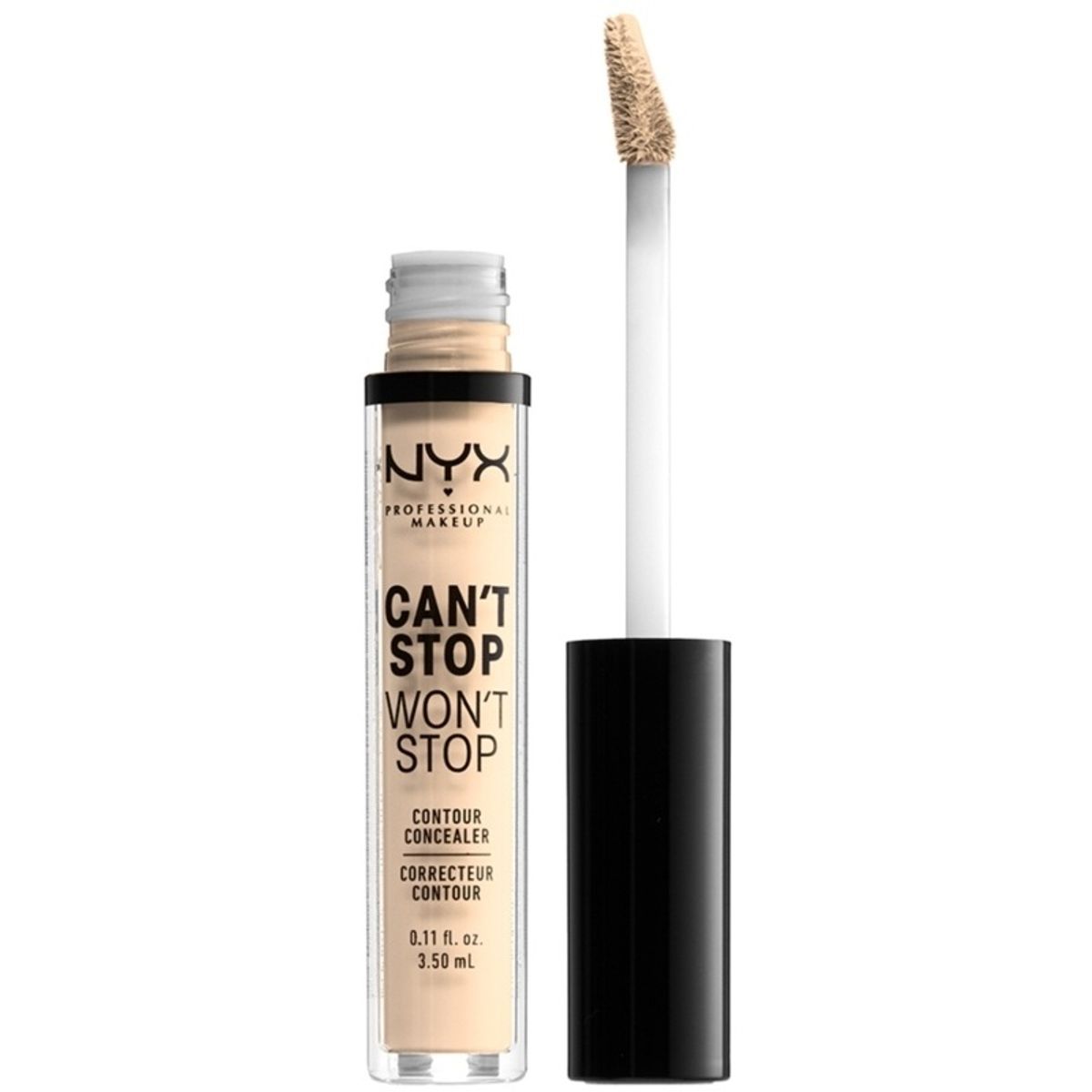 NYX Prof. Makeup Can't Stop Won't Stop Contour Concealer 3,5 ml - Pale