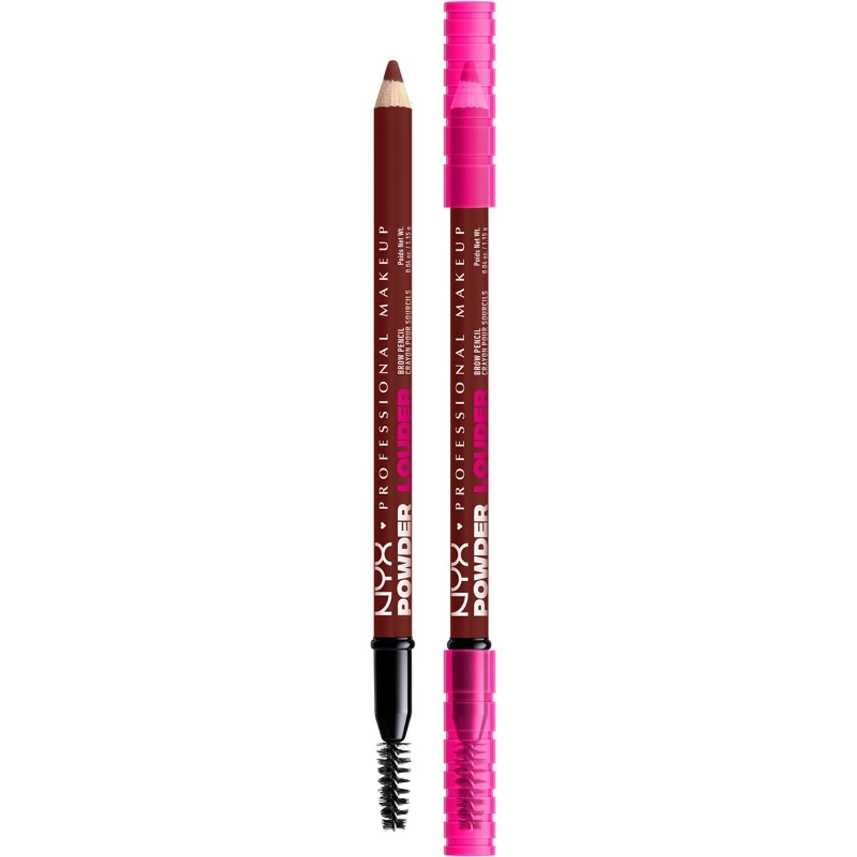 NYX Prof. Makeup Powder Louder Brow Pencil 1,15 gr. - 04 Black Cherry