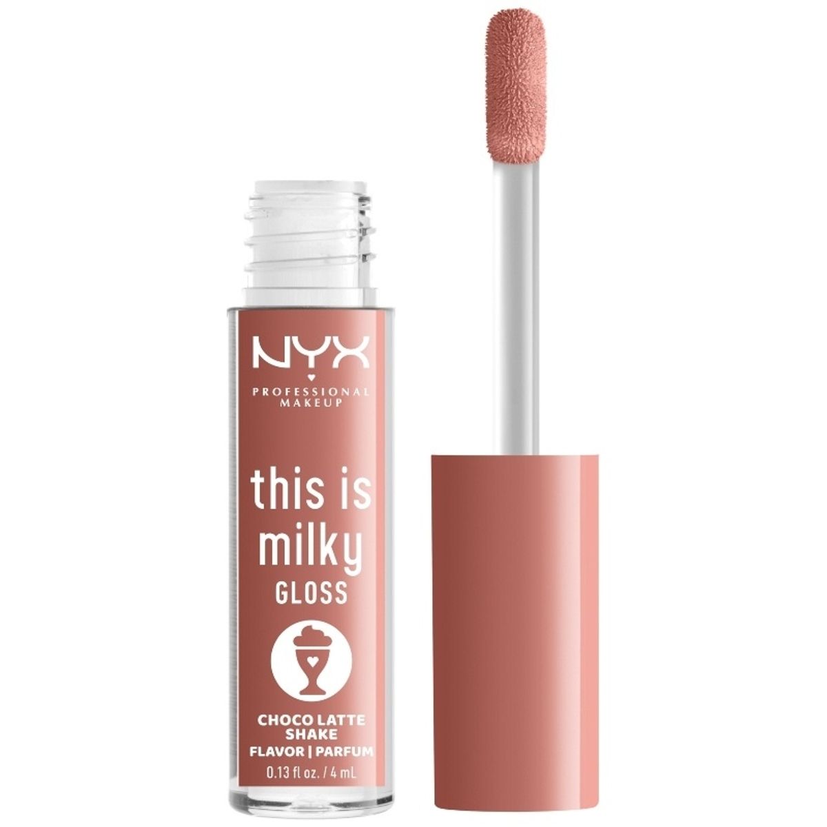 NYX Prof. Makeup This Is Milky Gloss 4 ml - 19 Choco Latte Shake