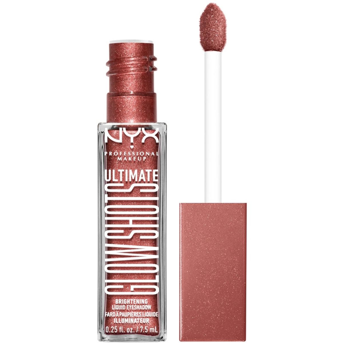 NYX Prof. Makeup Ultimate Glow Shots Liquid Eyeshadow 7,5 ml - 17 Passionfruit Posh