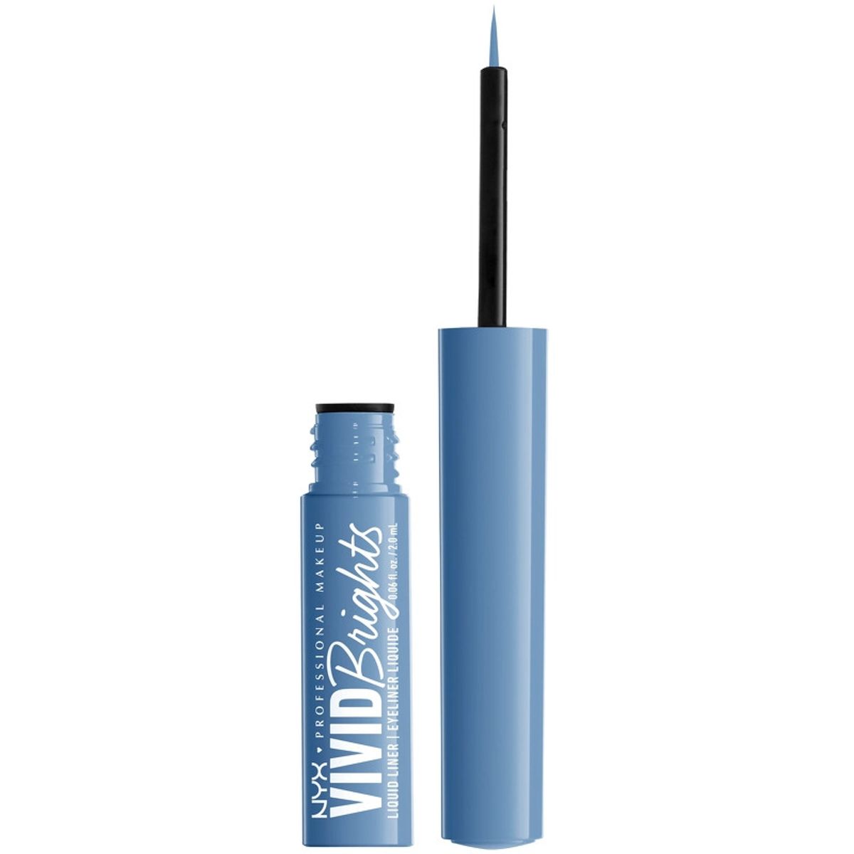 NYX Prof. Makeup Up Vivid Brights Liquid Eyeliner 2 ml - 05 Cobalt Crush