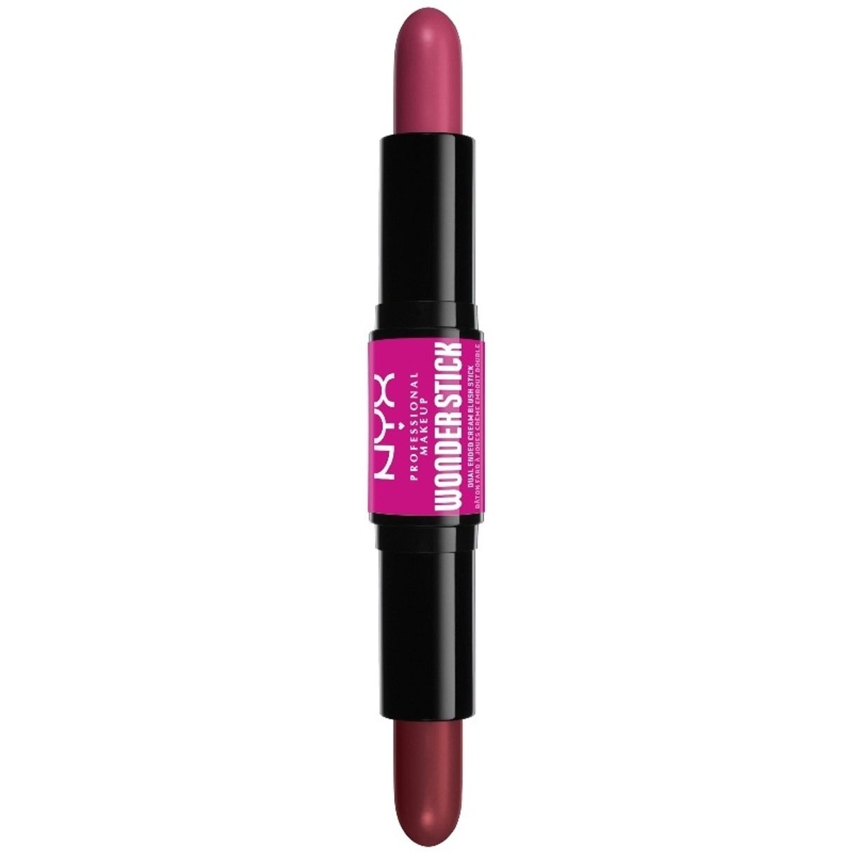 NYX Prof. Makeup Wonder Stick Dual-Ended Cream Blush Stick 8 gr. - 04 Deep Magenta + Ginger