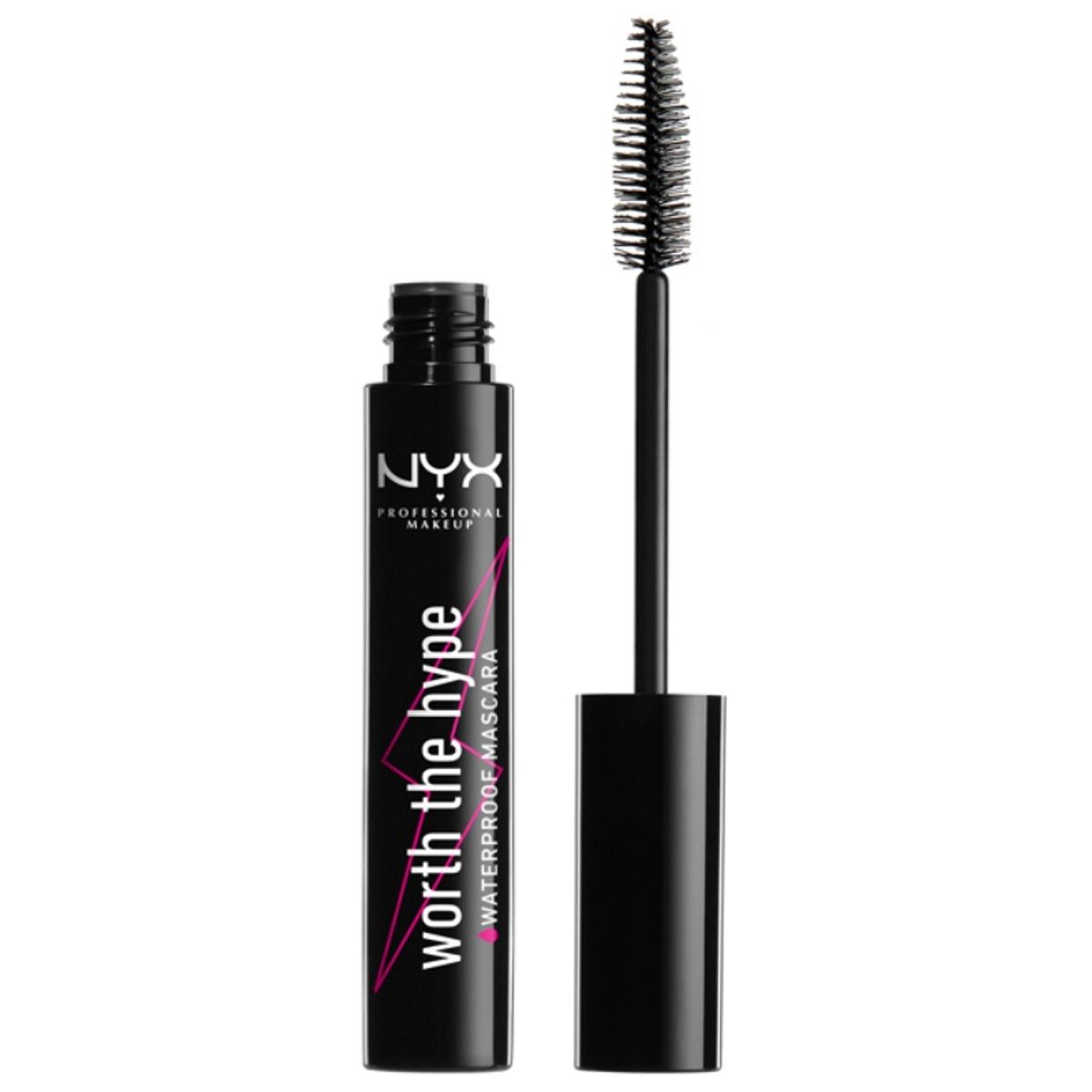 NYX Prof. Makeup Worth The Hype Waterproof Mascara 7 ml - Black