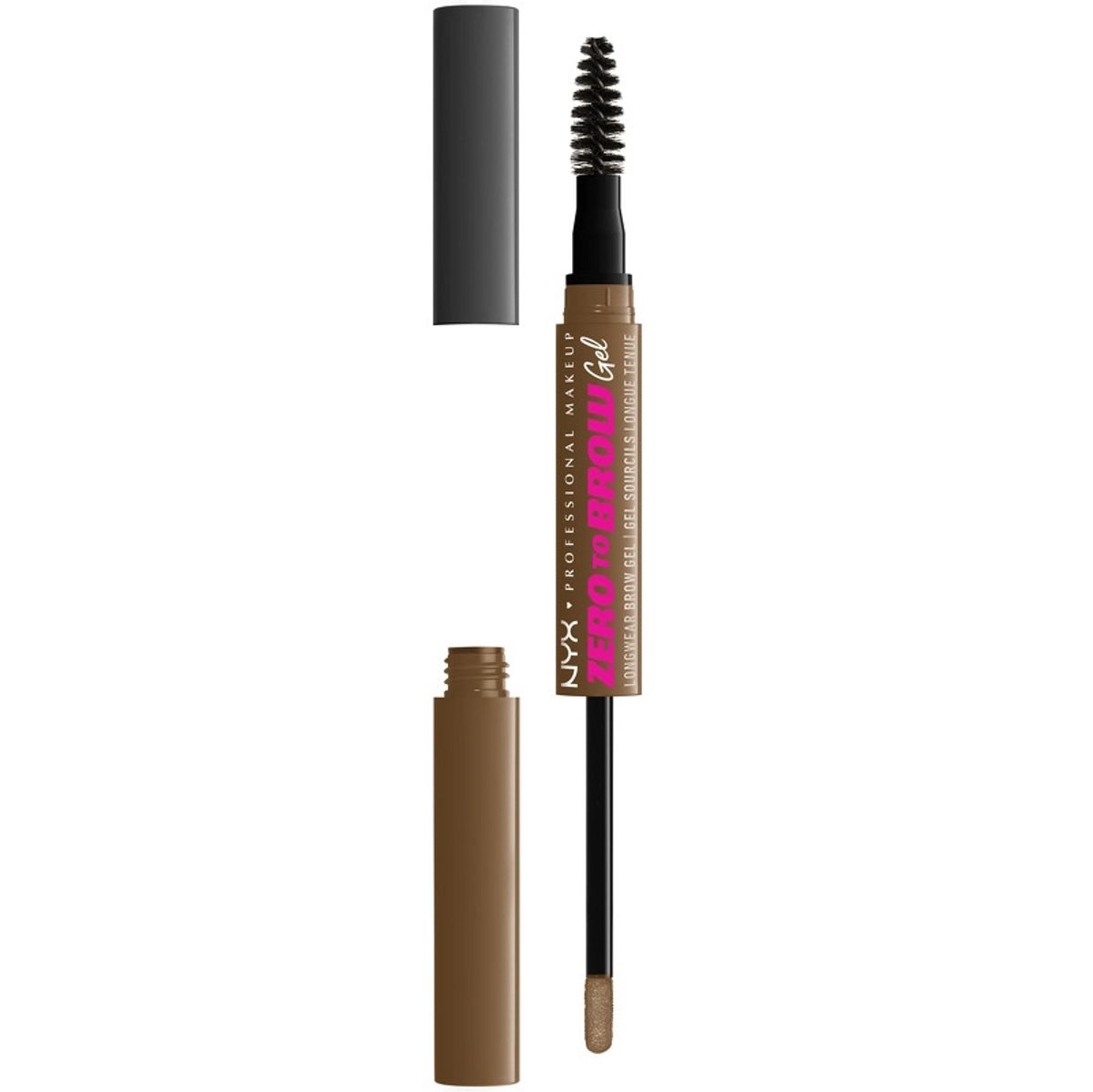 NYX Prof. Makeup Zero To Brow Longwear Brow Gel 2 ml - 03 Taupe