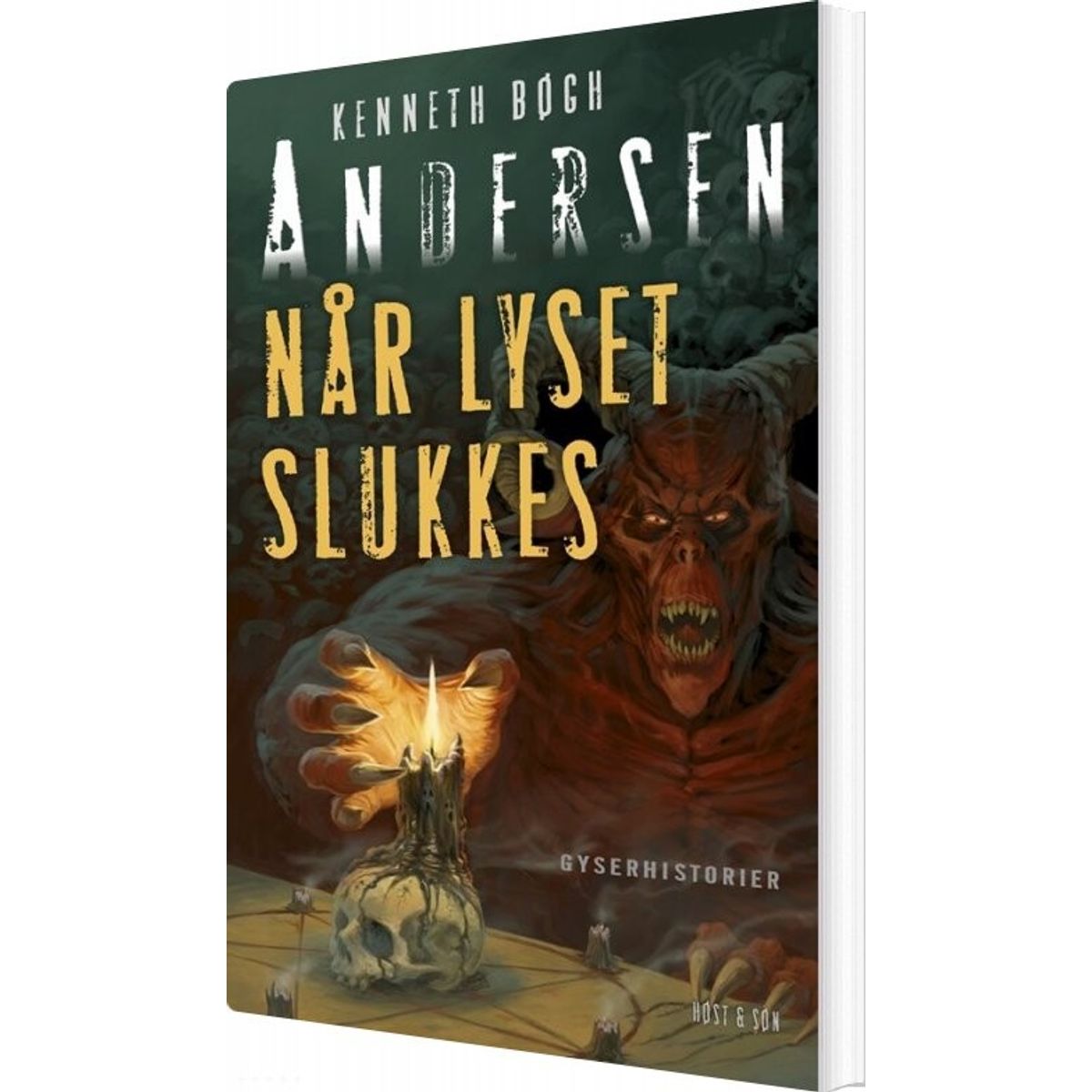 Når Lyset Slukkes - Kenneth Bøgh Andersen - Bog