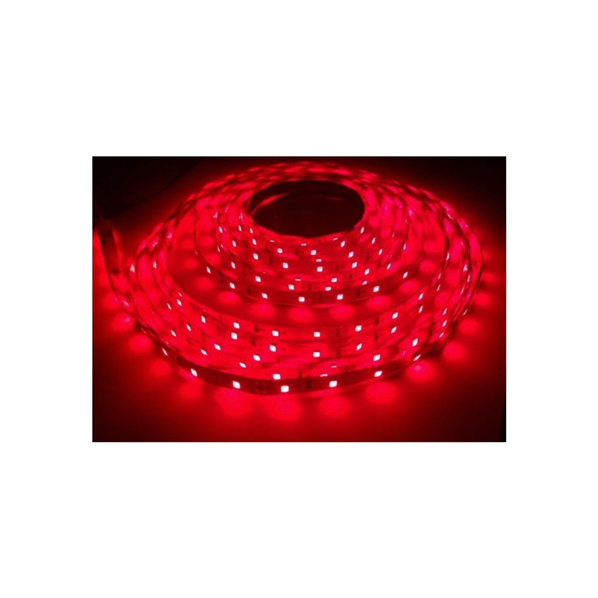 Nær infrarød 730nm 14,4W/m 24V LED strip - 5m, IP20, 60 LED pr. meter