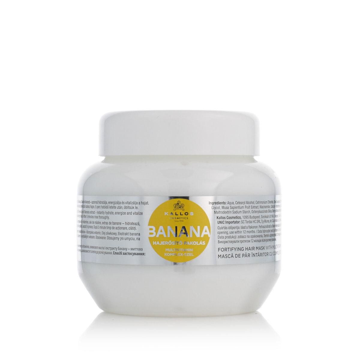 Nærende hårmaske Kallos Cosmetics Banana 275 ml