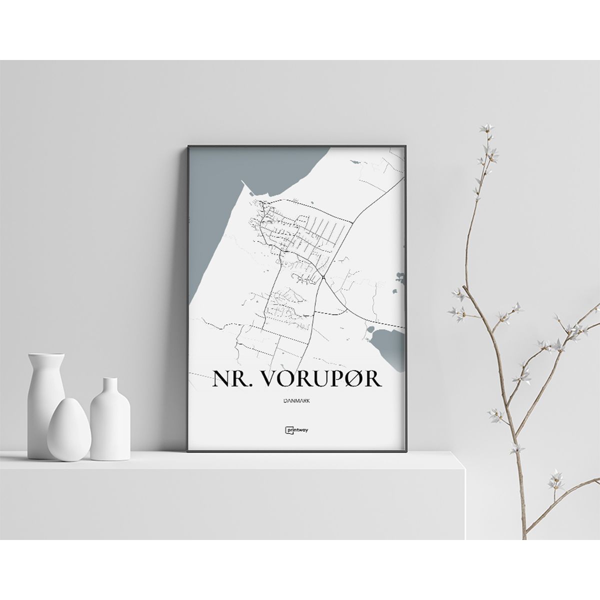 Nørre Vorupør Plakaten 50×70 cm (B2)