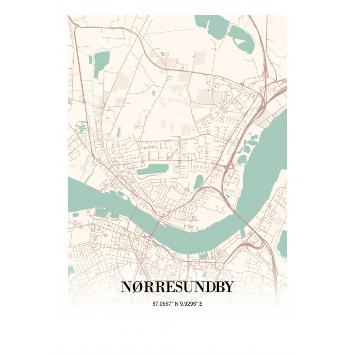 Nørresundby 21x30cm (A4)