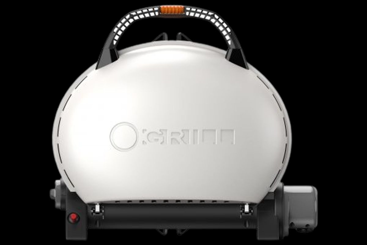 O-Grill 500 - creme, grøn, blå og orange - Gasgrill