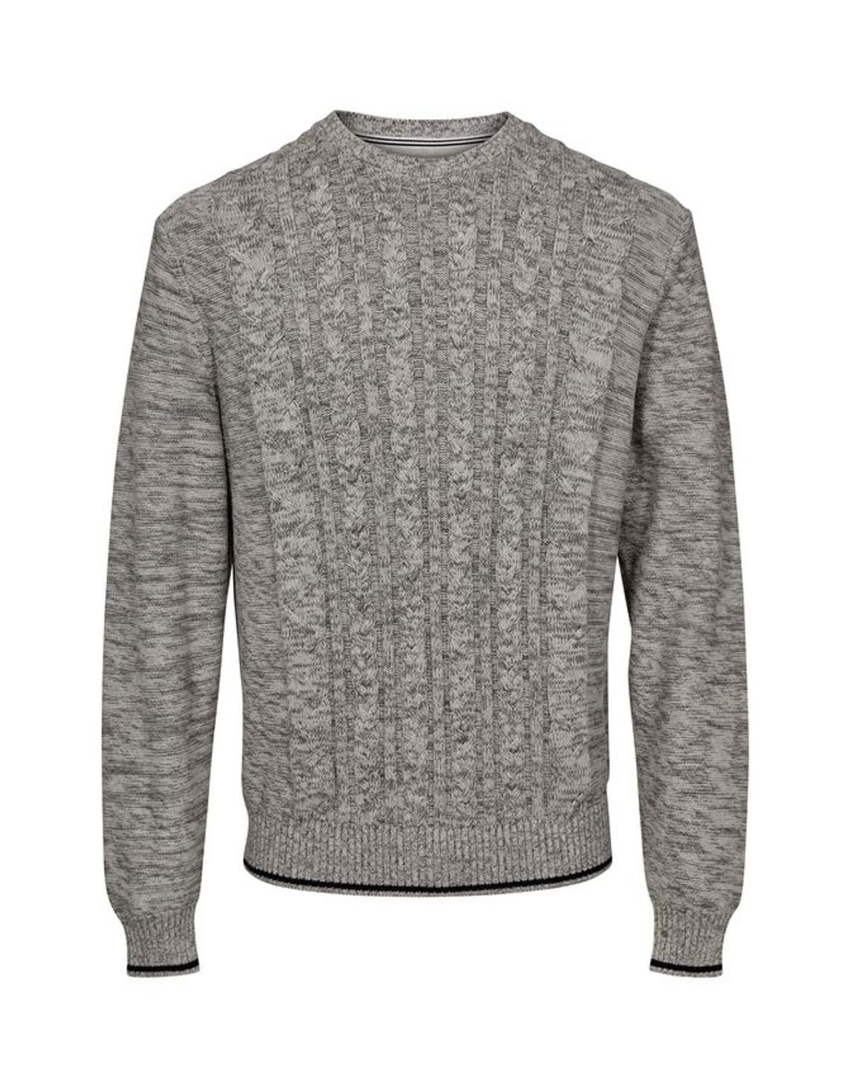 O-neck regular knit