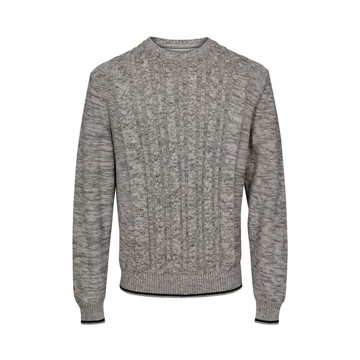 O-neck regular knit